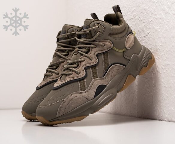Зимние Кроссовки Adidas Ozweego Hi green