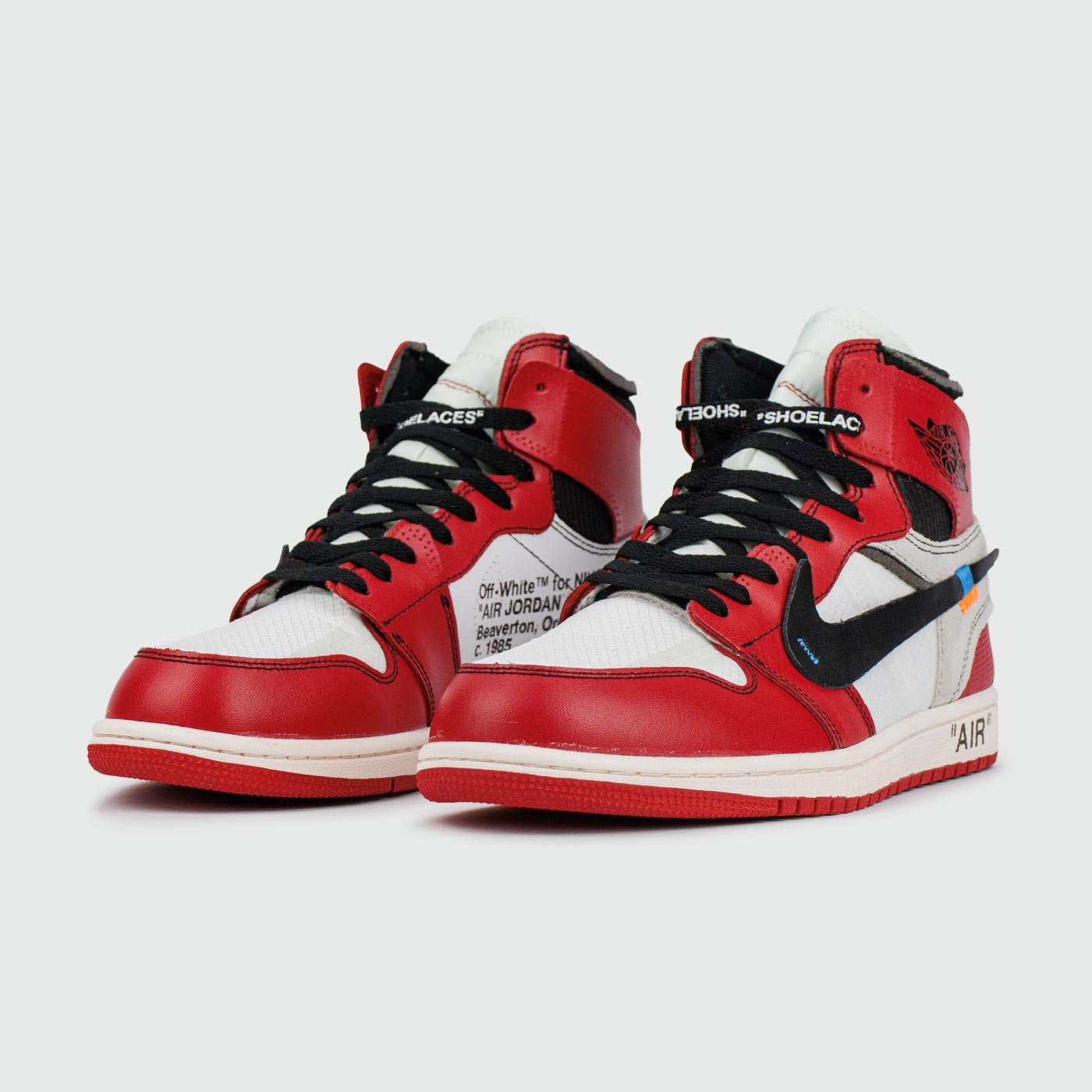 Nike off white air jordan 1 white on sale