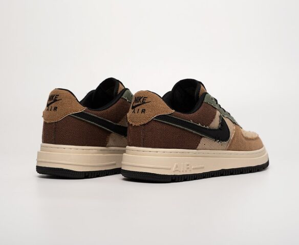 Nike Air Force 1 Luxe Low brown. Вид 4