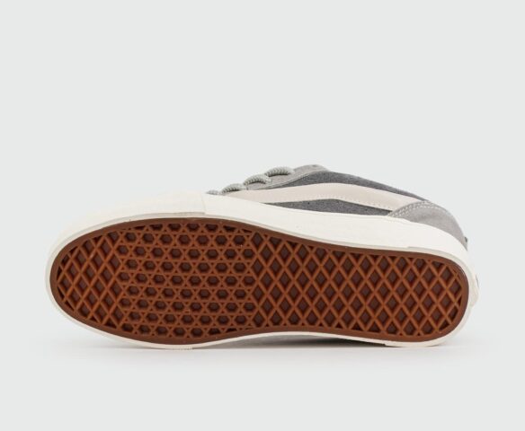 Кеды Vans Knu Skool Grey / White Wmns. Вид 4